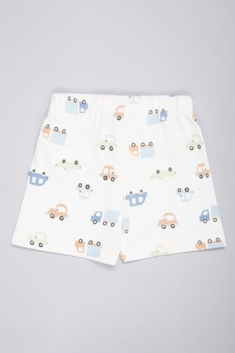Image of Pantaloons Baby Kids 100% Cotton Printed Shorts | Regular Fit | Mid Rise Waist | Above Knee Length