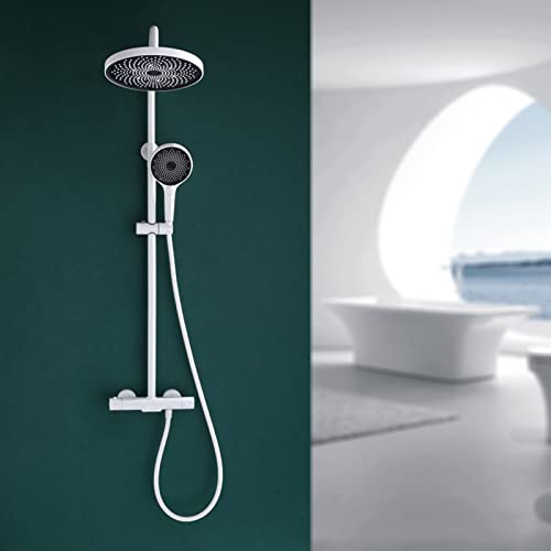 Combinaison de douche à effet pluie haut débit pour salle de bain moderne - 3