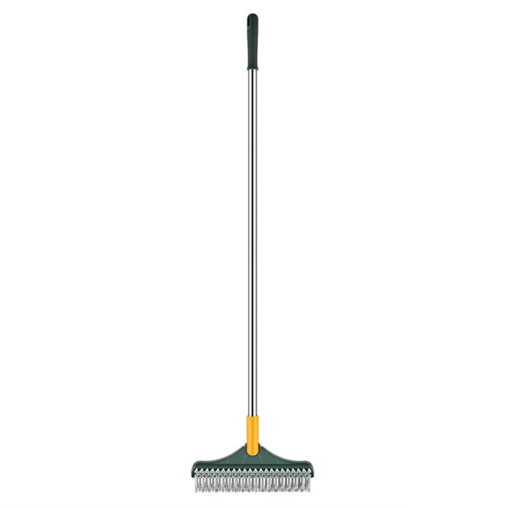 CTRLZS 1Set 3 in 1Bathroom Floor Brush Wash the Floor Brush Tile Handle Wall Wash Toilet Cleaning 97 X 5 X 21cm Green