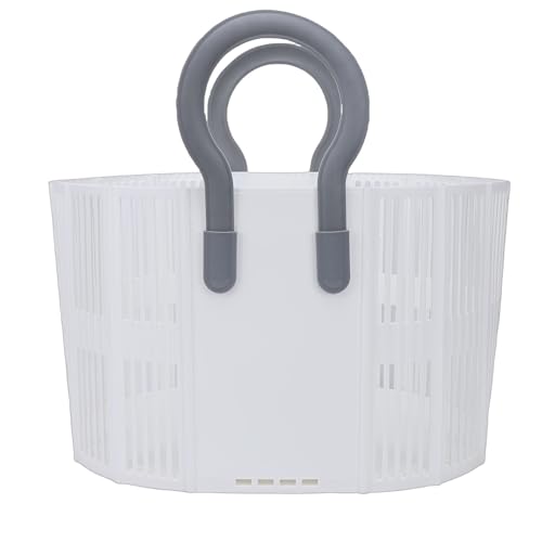 Panier à linge pliable à grande capacité et poignées ergonomiques - 3