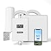 ANYCALL Amplificatore Segnale Cellulare per Banda 3 e 20, 4G LTE 3G GSM Ripetitore Segnale Cellulare per Casa Ufficio, Compatibile Iliad TIM Wind Tre ecc., Ricezione del Segnale a 360 Gradi