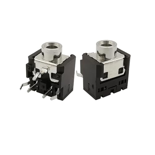 ICXLPMC PJ-306 3.5mm ���m�X�e���I���X�\�P�b�g�R�l�N�^�[ 3.5mm 5�s�� DIP �w�b�h�z���W���b�N�A�_�v�^�[ �u���b�N 100��