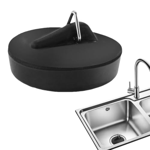 Stop al In - Tapón de desagüe duraderos para fregaderos de baño y Cocina, Material Reutilizable y para Uso a Largo Plazo, fácil de Insertar y Quitar | Bascos de Lavado
