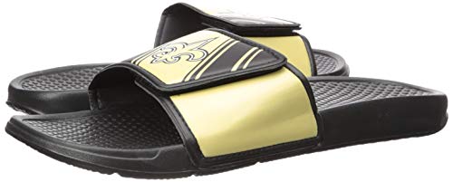 Image of FOCO mens NFL Team Logo Legacy Sport Slide Sandals