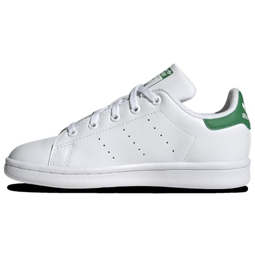 Adidas Originals Stan Smith - Boys' Preschool (JP9720, White/White/Green)2