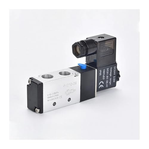 Électrovanne pneumatique 5/2 4V210-08 DC 24V pour circuit d'air - 2