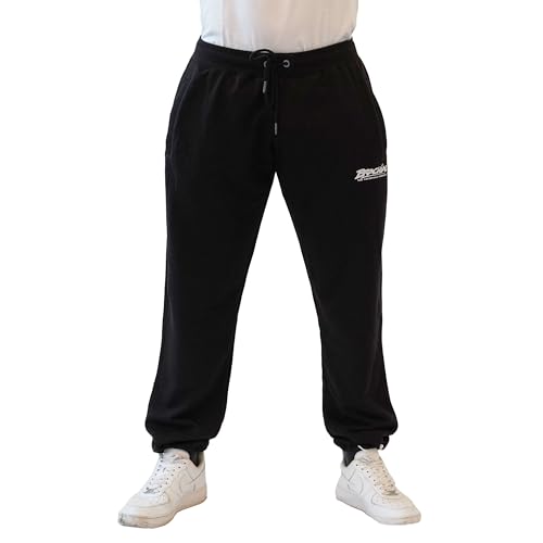 Brachial Herren Sporthose Lightweight Schwarz 2XL - Trainingshose Jogginghose Sweatpants für Bodybuilding Freizeit Fitness