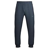 austin 40 pune maharashtra 60% cotone, 40% poliestere Hugo Pantaloni da Uomo Austin Pants in Misto Cotone con Logo Ricamato, Open Blue 496, L