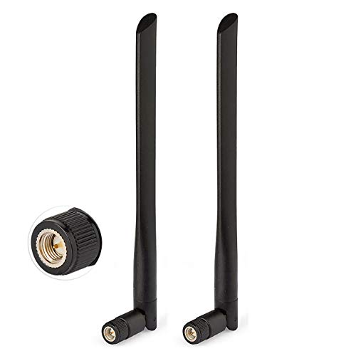 Bingfu 4G LTE 7dBi SMA Male Antenna (2-Pack) for Verizon AT&T T-Mobile Sprint Huawei Netgear 4G LTE Mobile Router Gateway Home Phone Modem Cell Phone Signal Booster Cellular Amplifier Trail Camera