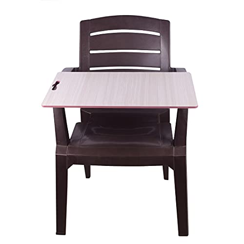Image of Wooden Study PAD and Multipurpose USE (Use on Chair) (White)