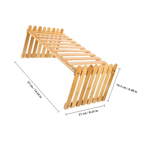 ERINGOGO 楠竹製多機能プラントポットスタンド 安定構造で滑らか仕上げ 卓上 バルコニー用観葉植物置台 小型鉢植え対応 オフィス 家 店舗向