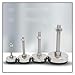 YUANLWDANG 6-Piece Machine Tool Leveling Feet, 304 Stainless Steel Screw M12 Thread, Used in Machine Tools, Machinery Equipment, Adjustable Equipment Support Feet(65*m12*100mm)