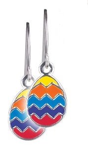 Avon Easter Egg Earrings