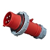 XLMURZAC Container-Netzstecker IP67 Industrielle Kühlcontainer-Steckdose 32A 4P 3H(SP-2175 4P 32A)