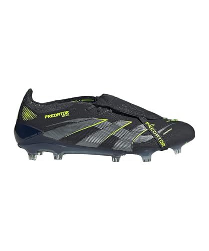 adidas Performance Predator Elite FT FG Electric Stealth Black Grey, 39 1/3 Men