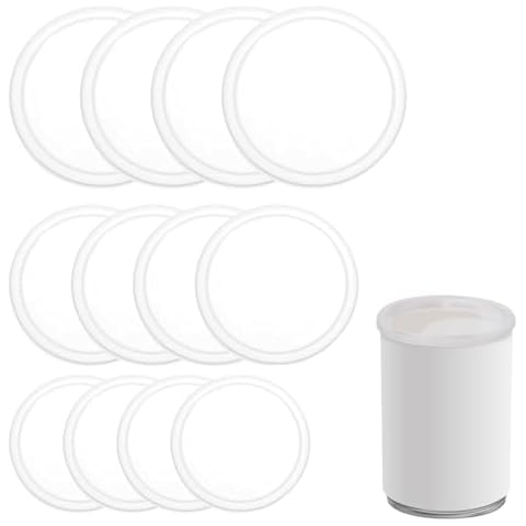 WOLMIK 12 Pcs Reusable Can Lids Set Cover
