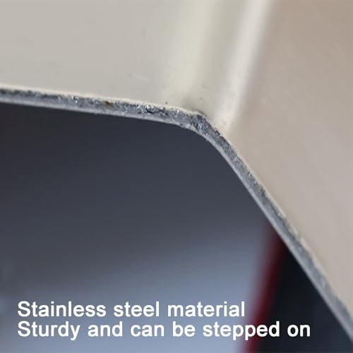 Stainless Steel Cable Cover - 39in Self-Adhesive Floor Protector for Office & Home, Decorative Gold Cable Hider, 38x14mm (1.49x0.55in) - Durable & Stylish Solution