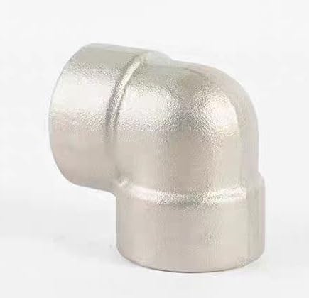 Złączka kolankowa 90 stopni, 1 szt. 1/8" 1/4" 3/8" 1/2" 3/4" 1",2",5" Gwint żeński 304 Stal nierdzewna Kolanko 90 stopni do złącza rury wodnej(DN8 1/4)