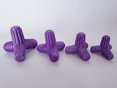 4 Dogs Soft P Lilás Pet Games - Mordedor Tridimensional e texturizado Super Flexível para Cães