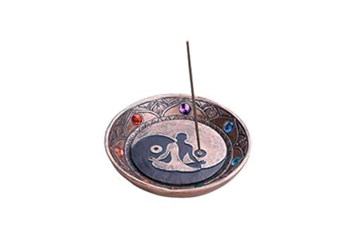 Pacific Giftware Yin Yang Chakra Incense Burner