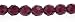 8mm (153 beads) Amethyst, Czech Fire Polished Round Faceted Glass Beads, 3x16 inch strand