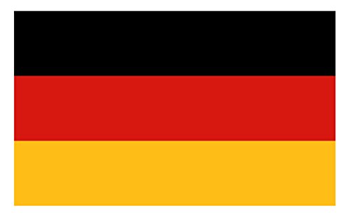 Queenshiny® Países de Las Banderas Nacionales 90 x 150 cm (Alemania)