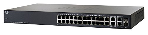 Cisco 28-Port Gigabit PoE+ Managed Switch (SG300-28PP-K9-NA)