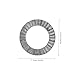 ABOOFAN 20Pcs Heavy Duty Wedge Locking Washer Loose Spiral Split Washers for Secure Fastening of Screws and Bolts Industrial and Home Applications Manganese Steel