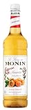 MONIN Premium Amaretto Syrup 1L for Coffee and Cocktails. Vegan-Friendly, Allergen-Free, 100% Natural Flavours and Colourings. Sugar Syrup
