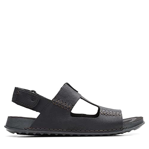 Image of Clarks mens 26165191 Black Sandal