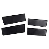 beler 4pcs Front & Rear Door Switch Bezel Mat Cap Cover Fit for Chevrolet Cruze 2011-2015