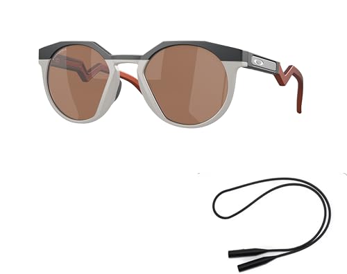 Oakley OO9242 Sunglasses Bundle: OO 9242 HSTN 924206 Hstn Matte Carbon Prizm Tungst and Universal Anti-slip Silicone Leash2