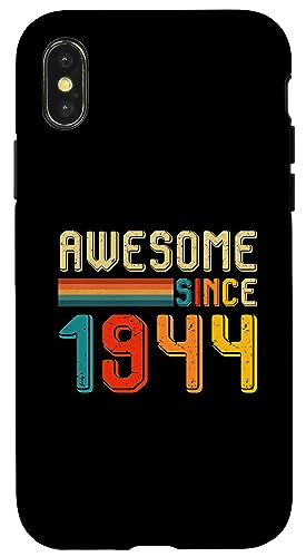1944�N�n�Ƃ�82�Βj���a�����v���[���g ���B���e�[�W �X�}�z�P�[�X iPhone X/XS �p
