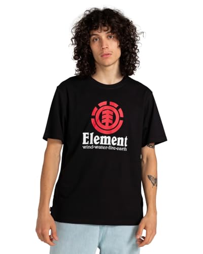 Element T-Shirt Homme Noir L