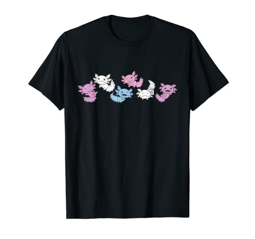Intersex Flag Pride LGBTQ Axolotl T-Shirt