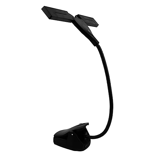 Mikinona Led Piano Lamp Clamp Stand Music Stand Lights Charge Bedside Lamp for Piano