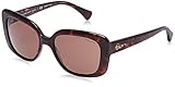 Designer Sunglasses Ralph Lauren 0RA5241 Gafas de Sol, Shiny Dark Havana, 55 para Mujer