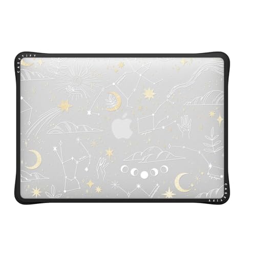 CASETiFY (�P�[�X�e�B�t�@�C) �C���p�N�g�P�[�X MacBook Air 13�C���` (M1/Intel) �P�[�X [�N�b�V�������̂���C���p�N�g�R�[�i�[/���h�~/����~�߃O���b�v] - ����ϑ� - �N���A�u���b�N
