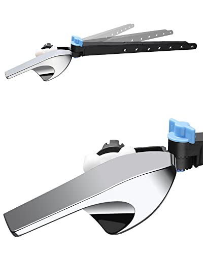 Toilet Handle Replacement kit - Universal Mount Toilet Tank Flush Trip Lever w/Angle Adjustable Arm Flusher Toilet Repair Part w/Chrome Plated Handle Fit Front Angled Side Left & Right Mount Toilets Toilet Handle Replacement kit - Universal Mount Toilet Tank Flush Trip Lever w/Angle Adjustable Arm Flusher Toilet Repair Part w/Chrome Plated Handle Fit Front Angled Side Left & Right Mount Toilets