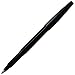 Pentel® Rolling Writer® Pens, Medium Point, 0.8 mm, Black Barrel, Black Ink, Pack Of 12 Pens