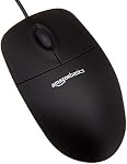 Amazon Basics USB Wired Computer Keyboard and Wired Mouse Bundle Pack