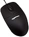 Amazon Basics Wired Keyboard and Mouse Bundle, Full-Sized, QWERTY Layout, Black