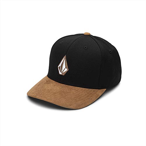 Volcom Full Stone HTHR Xfit Casquette Homme, Asphalt Black, S/M