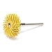 Scotch-Brite Radial Bristle Disc, 1 in x 1/8 in 80, 24 per inner 96 per case