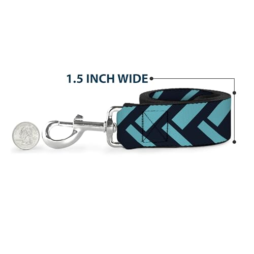Laisse pour chien Buckle Down Dl-w31014 chevron bleu marine