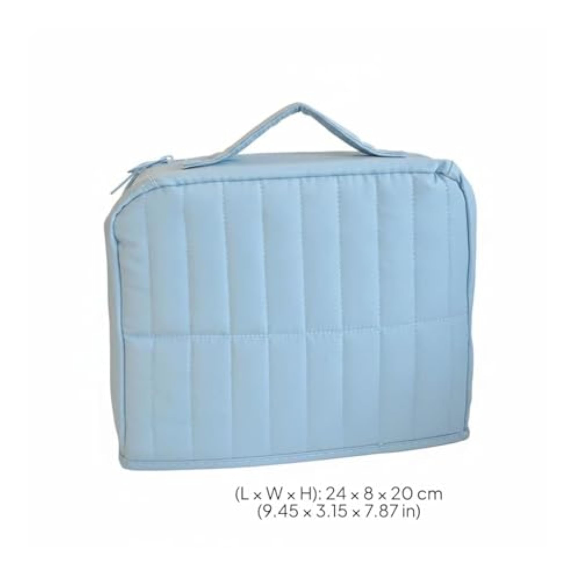 Partitioned Design Upright Makeup Organizer