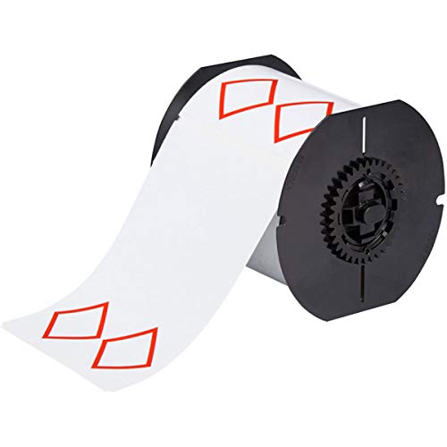 Etiquetas de película de vinilo GHS de 10,16 x 15,24 cm en rollo Brady B30-262-7569-CLP2