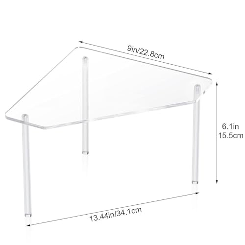 Étagère d'angle pour salle de bain et cosmétiques duo de rangement - 4