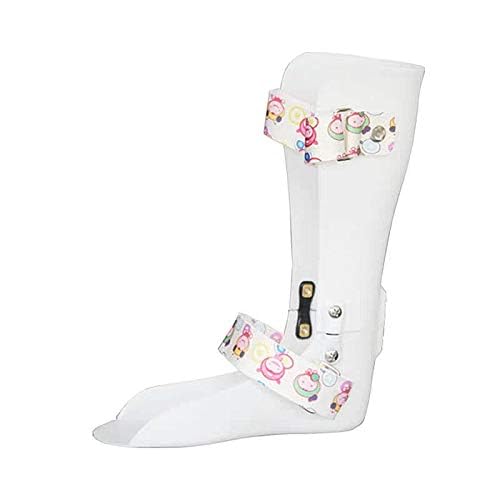 Kids AFO Drop Foot Splint Toddler Custom Othopedic Ankle Foot Brace Night Splint Support for Children (L-Left:7.1IN)