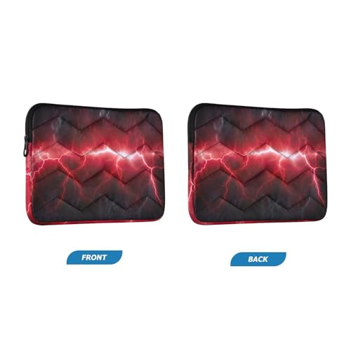 Funda roja para laptop 13-14 pulg impermeable y resistente miniatura 2